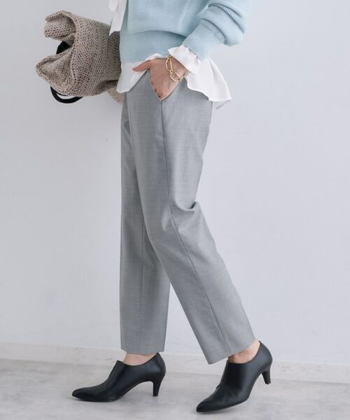 INDIVI / インディヴィ パンツ | 【褒められパンツ/ウール混】スティックパンツ | 詳細11