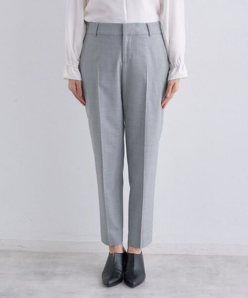 INDIVI / インディヴィ パンツ | 【褒められパンツ/ウール混】スティックパンツ | 詳細14