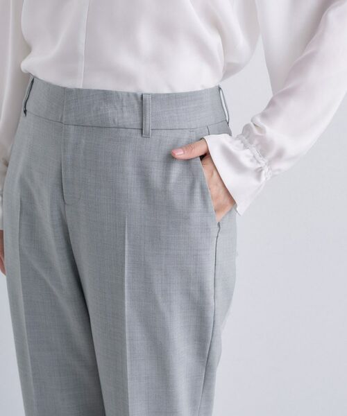 INDIVI / インディヴィ パンツ | 【褒められパンツ/ウール混】スティックパンツ | 詳細18
