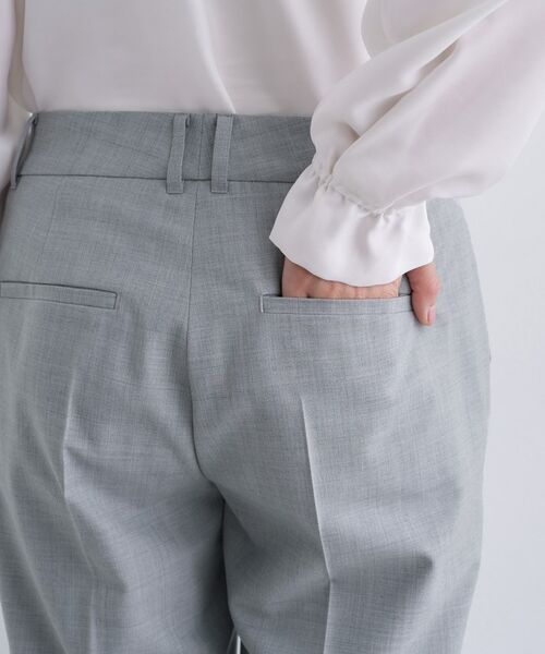 INDIVI / インディヴィ パンツ | 【褒められパンツ/ウール混】スティックパンツ | 詳細19