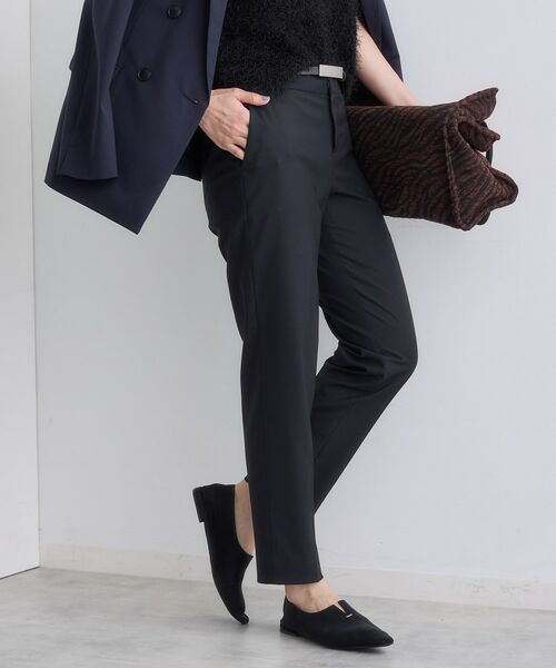 INDIVI / インディヴィ パンツ | 【褒められパンツ/ウール混】スティックパンツ | 詳細2