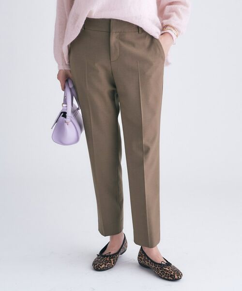 INDIVI / インディヴィ パンツ | 【褒められパンツ/ウール混】スティックパンツ | 詳細21