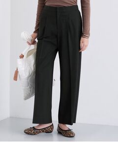 INDIVI / インディヴィ パンツ | 【褒められパンツ】ワンタックワイドパンツ