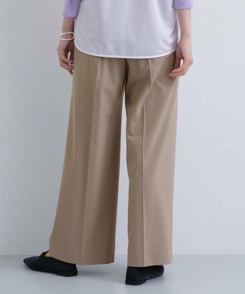 INDIVI / インディヴィ パンツ | 【褒められパンツ】ワンタックワイドパンツ | 詳細19