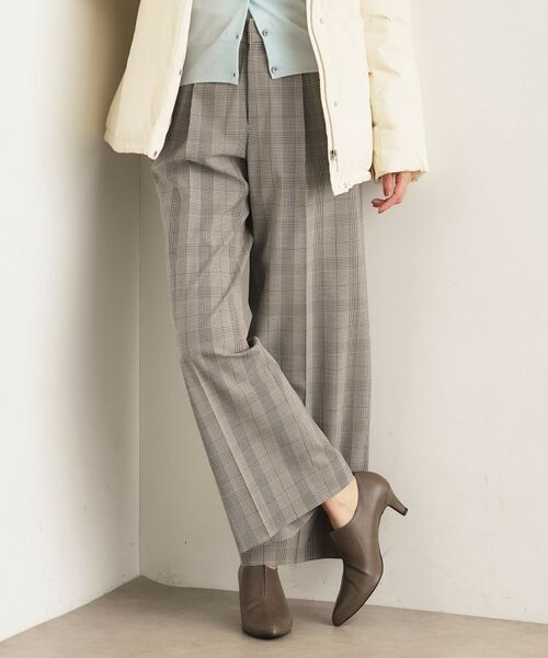 INDIVI / インディヴィ パンツ | 【褒められパンツ】ワンタックワイドパンツ | 詳細6