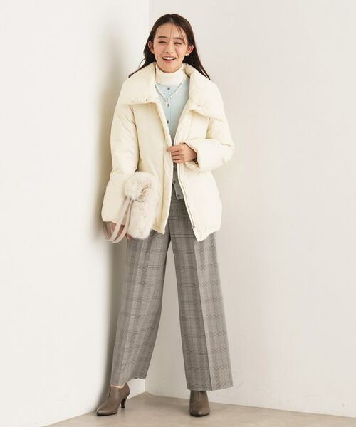 INDIVI / インディヴィ パンツ | 【褒められパンツ】ワンタックワイドパンツ | 詳細7