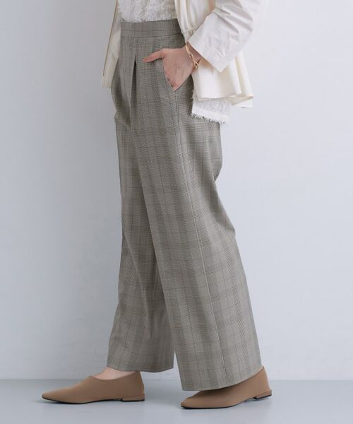 INDIVI / インディヴィ パンツ | 【褒められパンツ】ワンタックワイドパンツ | 詳細9