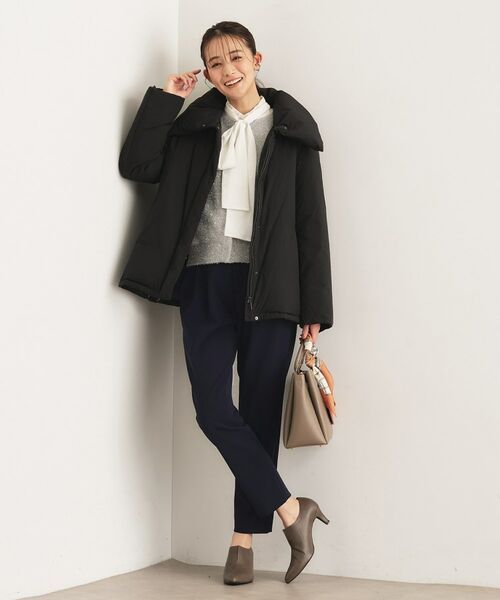 INDIVI / インディヴィ パンツ | 人気NO.1【褒められパンツ／高ストレッチ／ウエストゴム】タックテーパードパンツ | 詳細17