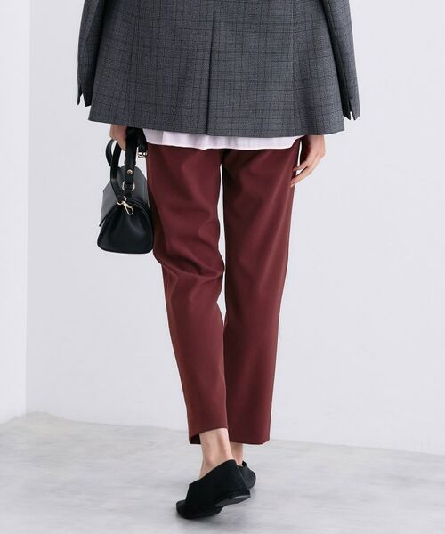 INDIVI / インディヴィ パンツ | 人気NO.1【褒められパンツ／高ストレッチ／ウエストゴム】タックテーパードパンツ | 詳細23