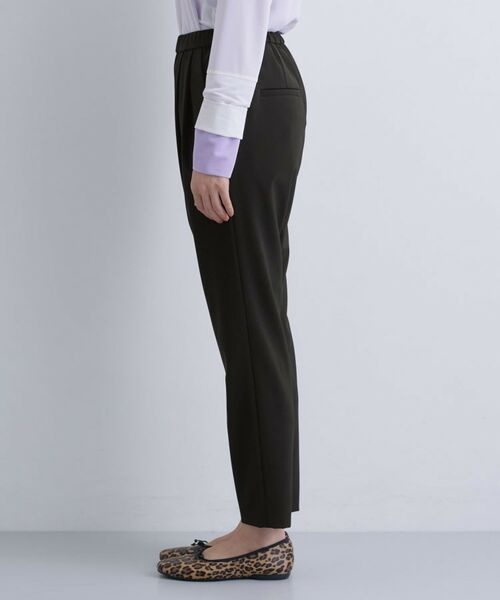 INDIVI / インディヴィ パンツ | 人気NO.1【褒められパンツ／高ストレッチ／ウエストゴム】タックテーパードパンツ | 詳細27