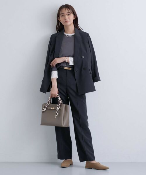 INDIVI / インディヴィ パンツ | 【UVケア】ライトスリムストレートパンツ | 詳細9