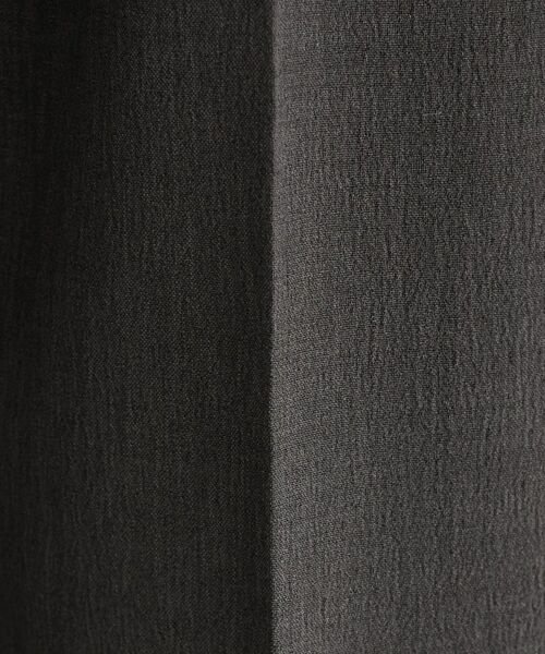 INDIVI / インディヴィ パンツ | 【洗える／セットアップ可能】凹凸ストレッチ素材ストレートパンツ | 詳細21