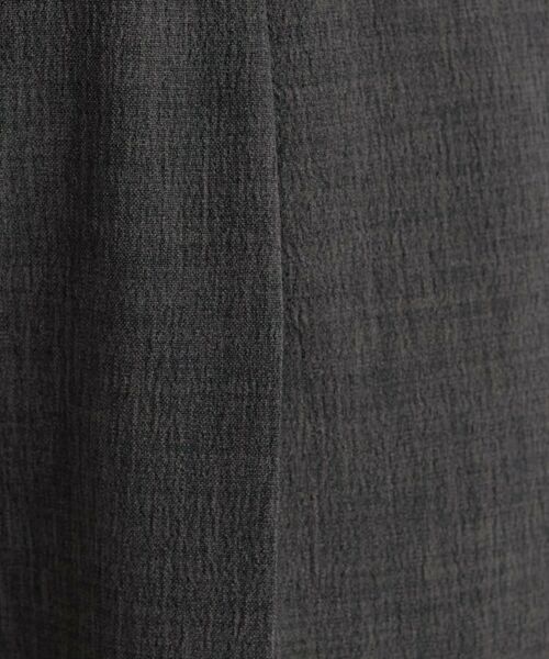 INDIVI / インディヴィ パンツ | 【洗える／セットアップ可能】凹凸ストレッチ素材ストレートパンツ | 詳細9