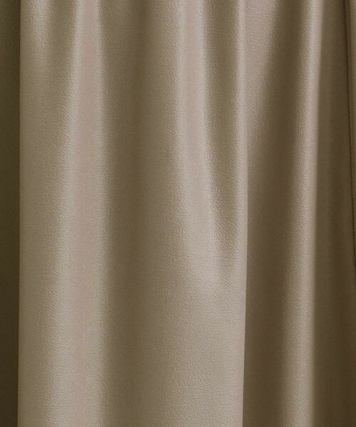 INDIVI / インディヴィ ロング・マキシ丈スカート | レザー調ギャザースカート | 詳細15