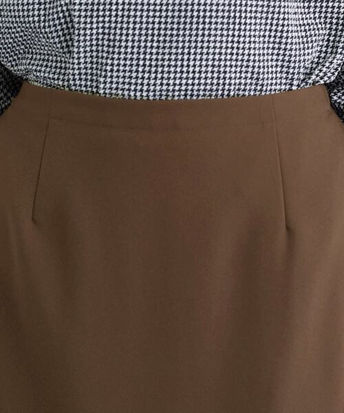 INDIVI / インディヴィ ロング・マキシ丈スカート | 【洗える/UVケア/吸汗速乾】ジョーゼットナロースカート | 詳細13