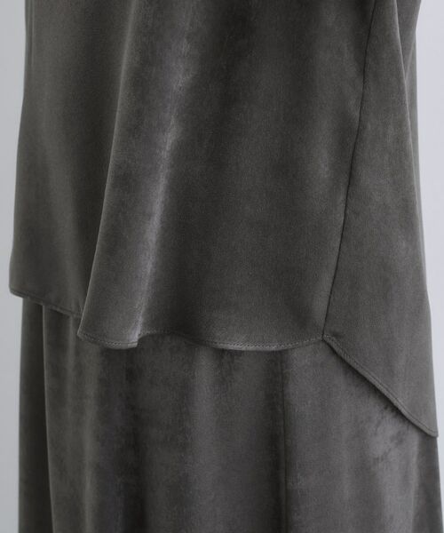 INDIVI / インディヴィ シャツ・ブラウス | 【セットアップ可能】スエード調サテンブラウス | 詳細27
