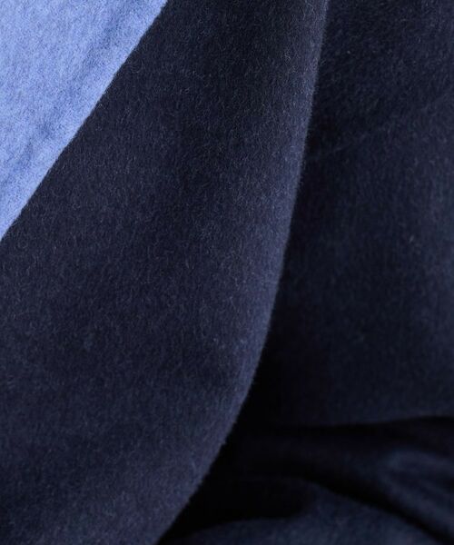 INDIVI / インディヴィ その他アウター | 【配色デザイン／ショート丈】ウールリバー ノーカラーコート | 詳細13