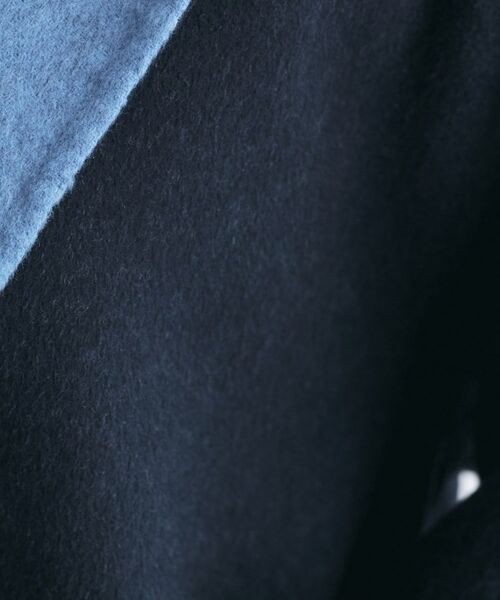 INDIVI / インディヴィ その他アウター | 【配色デザイン/ミドル丈】ウールリバー テントラインコート | 詳細13