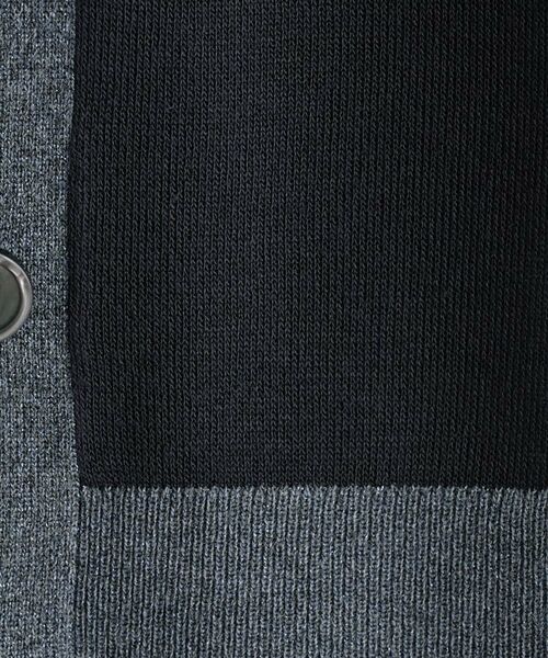 INDIVI / インディヴィ カーディガン・ボレロ | 【程よいシアー素材/洗える】バイカラーラメカーディガン | 詳細9