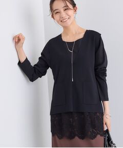 INDIVI / インディヴィ ニット・セーター | Vネック ニットジレ