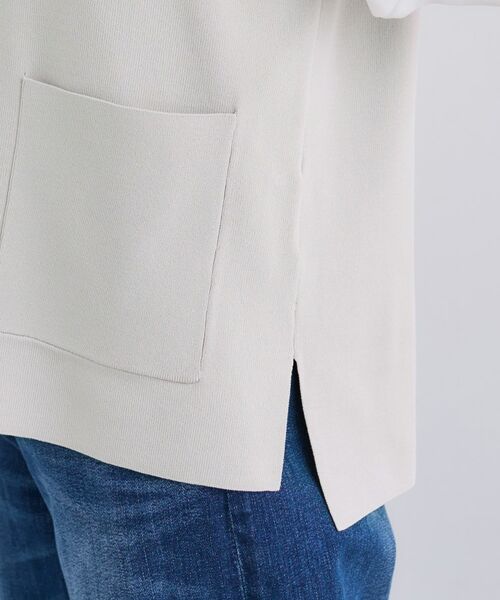 INDIVI / インディヴィ ニット・セーター | Vネック ニットジレ | 詳細16