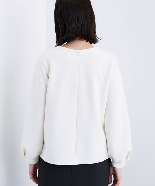 INDIVI / インディヴィ カットソー | 【SETUP可能／袖コンシャス】ダンボールジャージトップス | 詳細16