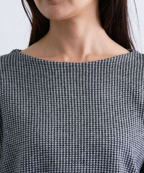 INDIVI / インディヴィ ニット・セーター | 【洗える／SETUP可能】ジャカードボートネックニット | 詳細22