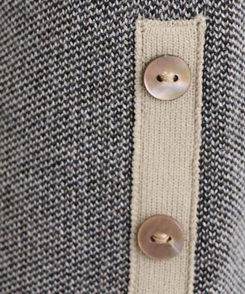 INDIVI / インディヴィ ニット・セーター | 【洗える／SETUP可能】ジャカードボートネックニット | 詳細9