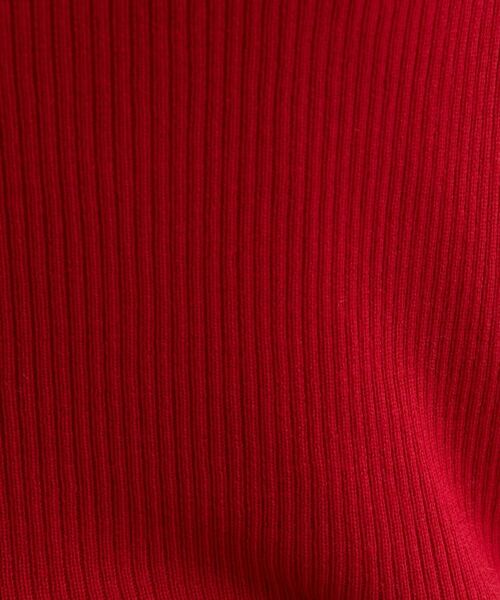 INDIVI / インディヴィ ニット・セーター | 【洗える／毛玉になりにくい】エクストラファインウール リブタートルニット | 詳細13