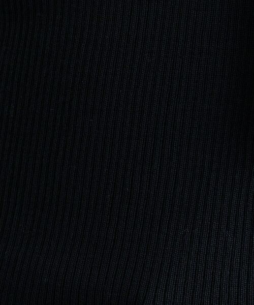 INDIVI / インディヴィ ニット・セーター | 【洗える／毛玉になりにくい】エクストラファインウール リブタートルニット | 詳細9