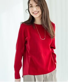 INDIVI / インディヴィ ニット・セーター | 【洗える／選べる8色】トーンアップニット