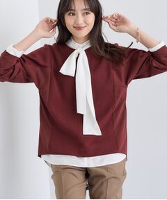 INDIVI / インディヴィ ニット・セーター | 【洗える／選べる8色】トーンアップニット