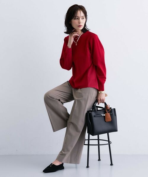 INDIVI / インディヴィ ニット・セーター | 【洗える/選べる8色】トーンアップニット | 詳細12