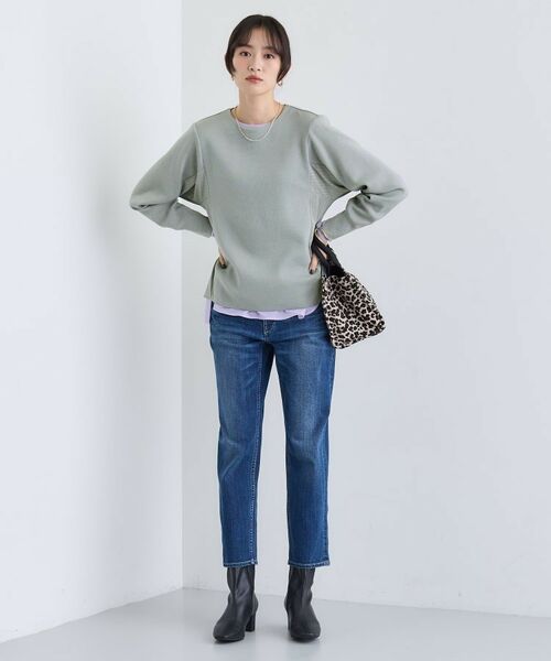 INDIVI / インディヴィ ニット・セーター | 【洗える/選べる8色】トーンアップニット | 詳細24