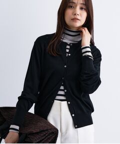 INDIVI / インディヴィ カーディガン・ボレロ | 【洗える】ハイゲージニットカーディガン