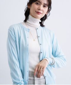 INDIVI / インディヴィ カーディガン・ボレロ | 【洗える】ハイゲージニットカーディガン