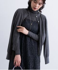 INDIVI / インディヴィ カーディガン・ボレロ | 【洗える】ハイゲージニットカーディガン