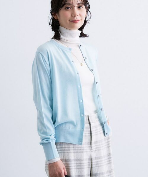 INDIVI / インディヴィ カーディガン・ボレロ | 【洗える】ハイゲージニットカーディガン | 詳細14