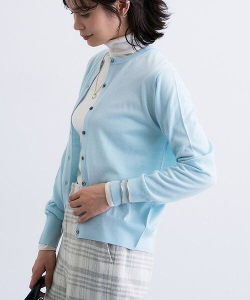 INDIVI / インディヴィ カーディガン・ボレロ | 【洗える】ハイゲージニットカーディガン | 詳細15