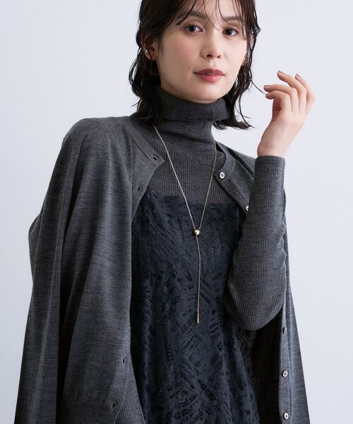 INDIVI / インディヴィ カーディガン・ボレロ | 【洗える】ハイゲージニットカーディガン | 詳細18