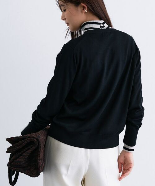 INDIVI / インディヴィ カーディガン・ボレロ | 【洗える】ハイゲージニットカーディガン | 詳細7