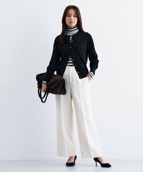 INDIVI / インディヴィ カーディガン・ボレロ | 【洗える】ハイゲージニットカーディガン | 詳細8