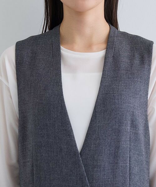 INDIVI / インディヴィ サロペット・オールインワン | 【トレンド／スタイルアップ】ストレッチコンビネゾン | 詳細12