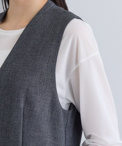 INDIVI / インディヴィ サロペット・オールインワン | 【トレンド／スタイルアップ】ストレッチコンビネゾン | 詳細13