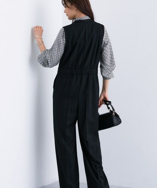 INDIVI / インディヴィ サロペット・オールインワン | 【トレンド／スタイルアップ】ストレッチコンビネゾン | 詳細2