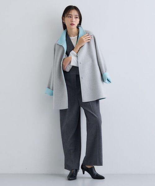 INDIVI / インディヴィ サロペット・オールインワン | 【トレンド／スタイルアップ】ストレッチコンビネゾン | 詳細7