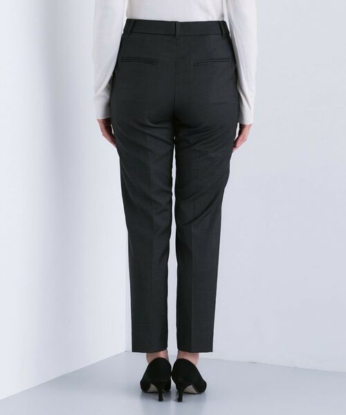 INDIVI / インディヴィ パンツ | 【日本製/スーツ/通勤】シルクウールストレッチ テーパードパンツ | 詳細12