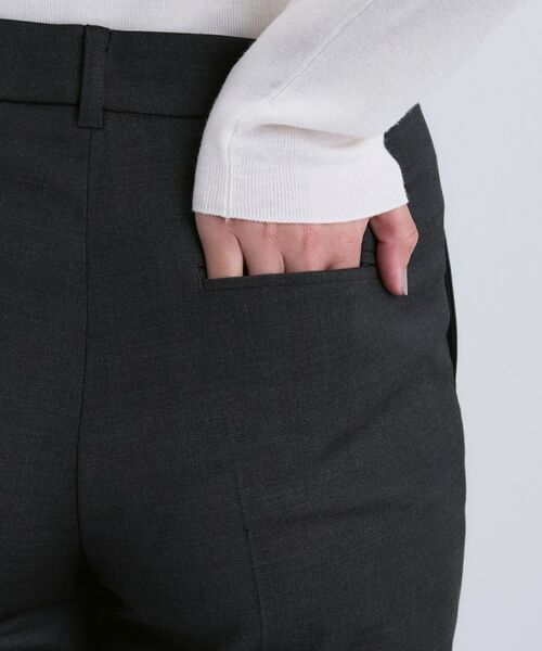 INDIVI / インディヴィ パンツ | 【日本製/スーツ/通勤】シルクウールストレッチ テーパードパンツ | 詳細15