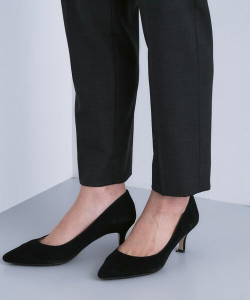 INDIVI / インディヴィ パンツ | 【日本製/スーツ/通勤】シルクウールストレッチ テーパードパンツ | 詳細16