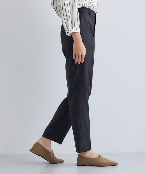 INDIVI / インディヴィ パンツ | 【日本製/スーツ/通勤】シルクウールストレッチ テーパードパンツ | 詳細2